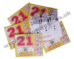 GOLD 21 BREAK OPEN TICKETS - 1 BOX